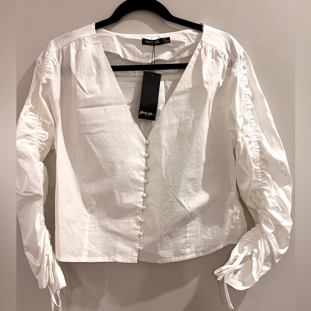 NWT Nasty Gal cotton top